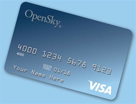 opensky secured VISA credit card